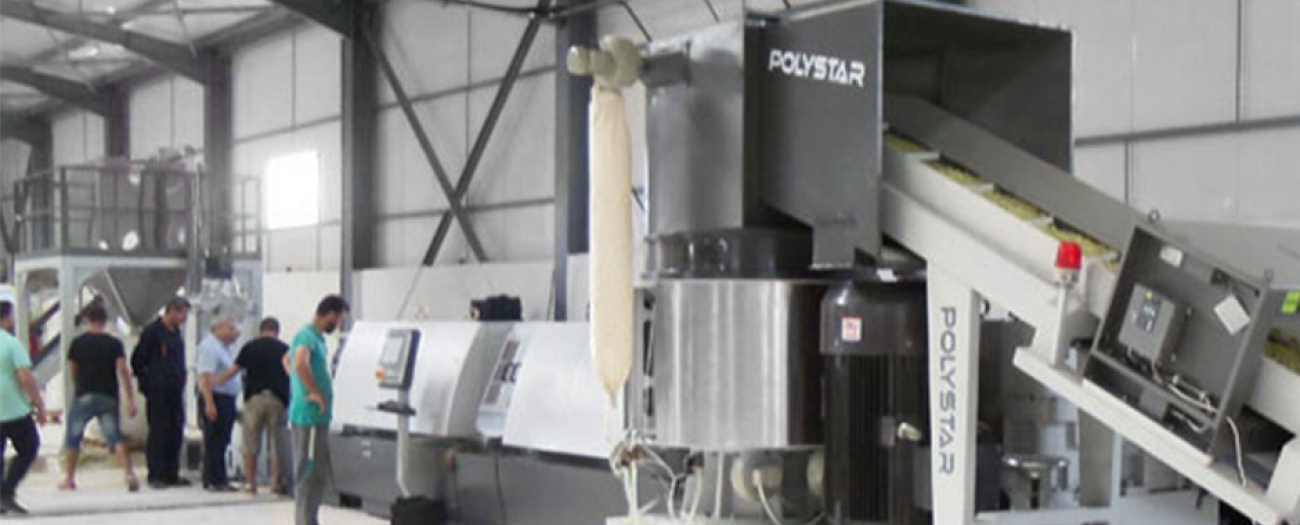 Algerian Mulch Film Recycler Installed Fourth POLYSTAR